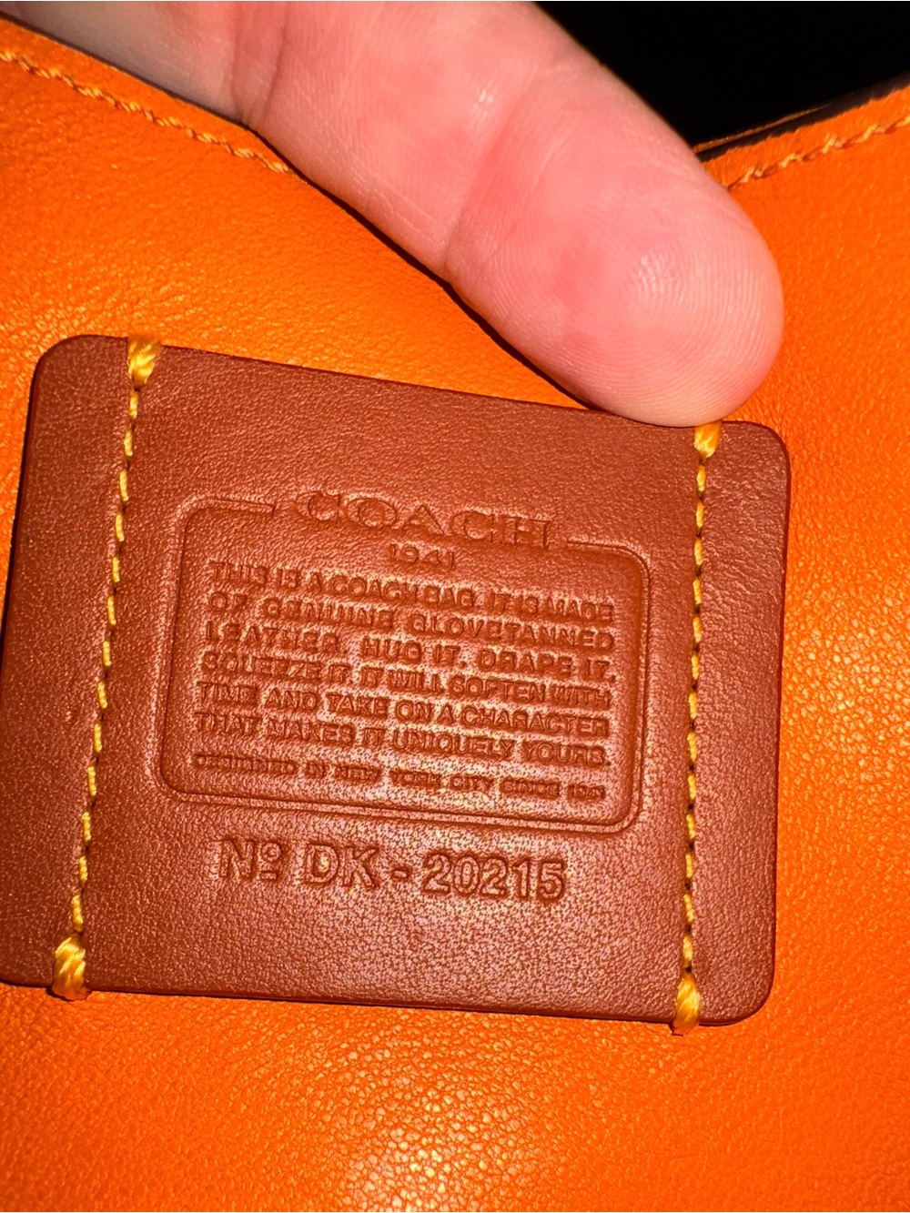 Coach 1941 Tea Rose Crossbody Bag in Orange, Green & Blue - Picture 4 of 10